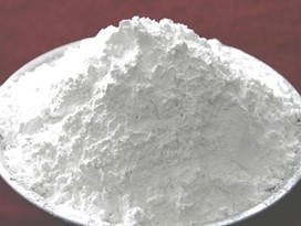 Calcium carbonate powder for ceramic industry