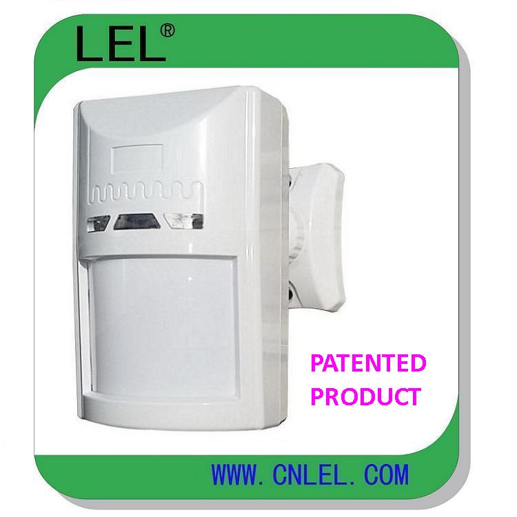 Curtain infrared motion detector