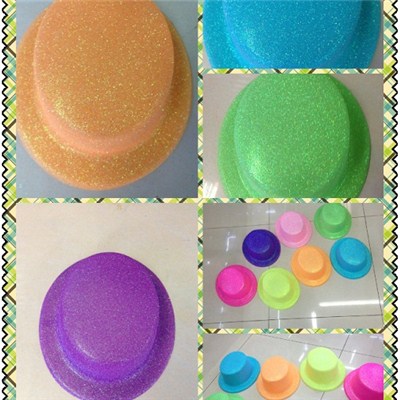 2015 Fluorescent Powders Party Flat Caps, Costume Props PVP Hat Festival Party Supplies,Welcome To Sample Custom