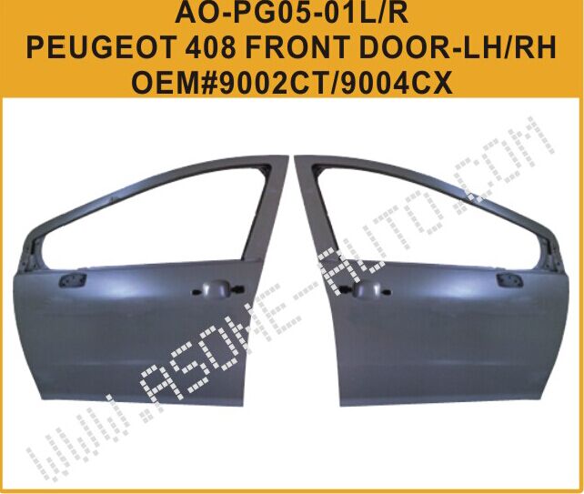 передний дверь для Peugeot 408 OEM=9004CX