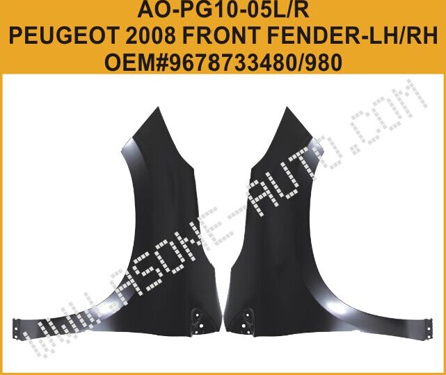 Peugeot 2008 Front Fender OEM#9678733480/980