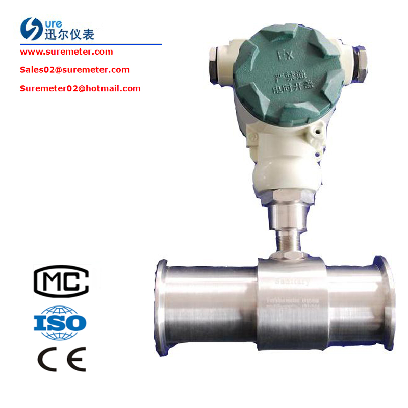 Gas Turbine Flow Meter LWQ Series For Natural Gas/Compressed Air