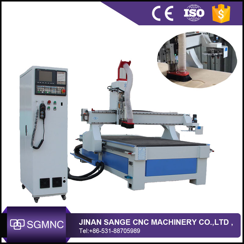 Automatic Tools Changing CNC 8 knives, woodworking machine 