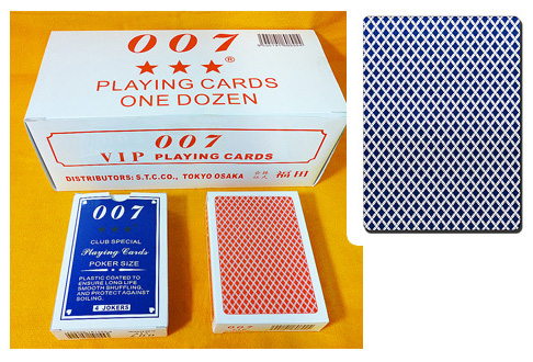 Трехзвездочные Высокое качество игральных карт 007