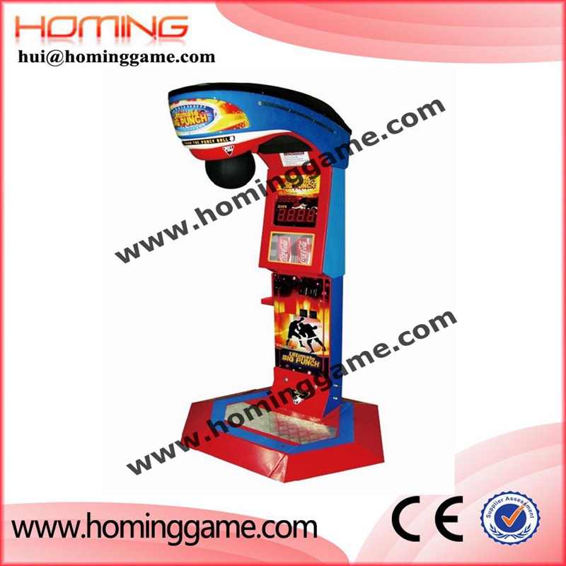 Coin Operated Punching Boxing Machine Electronic Boxing Games Arcade Machine