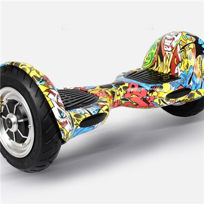 SELF-BALANCING SCOOTER 10 INCH HOVERBOARD WITH SAMSUNG CERTIFIED BATTERY(DOODLE)