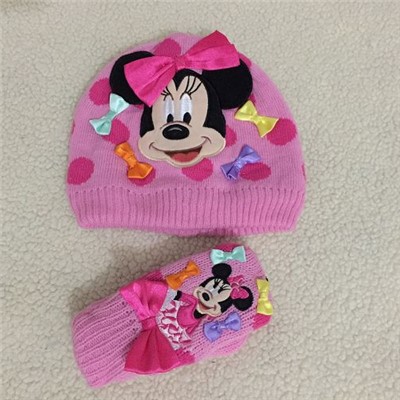 Minnie Mouse Hat With Colorful Bows