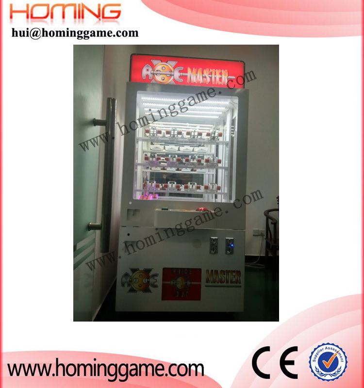 Prize coin operated game machine/Key master game 