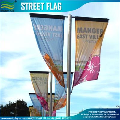 Custom PVC Flex Vinyl Street Banner Flags