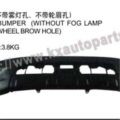 TOYOTA HILUX VIGO 2004-2007 FRONT BUMPER WITHOUT FOG LAMP HOLE WITHOUT WHEEL BROWHOLE