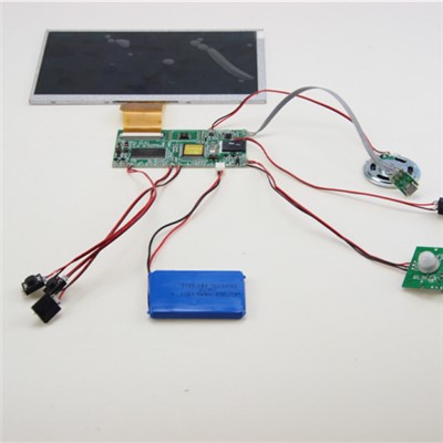 LCD Video Player For Greeting Cards