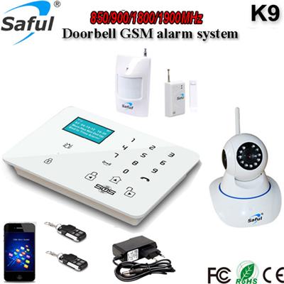 GS-K9 IP camera Doorbell Monitoring Alarm System By Smartphone
