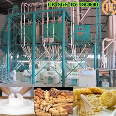 Brazil Wheat Flour Making Machine 60T Per 24h