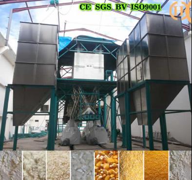 Benin Corn Processing Machine 150T Per 24h