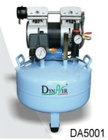 Dental silent oil free air compressor