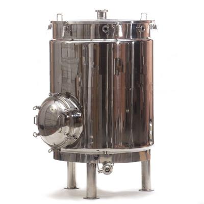 120 Gallon Mash Tun With Recirculation Fitting And Manway