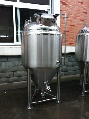 500L Stainless Steel Beer Conical Fermenter Jacket Fermenter