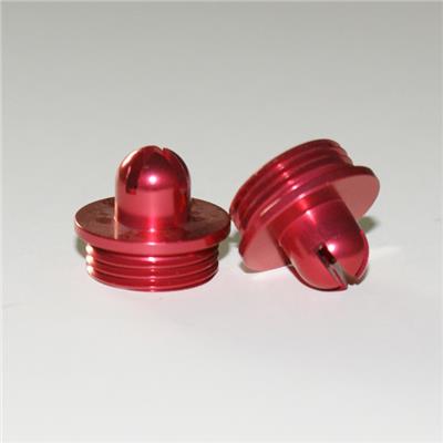Red Anodized Aluminum Machining Parts
