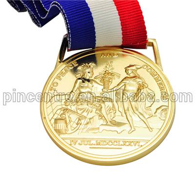 Gold Plated Medal