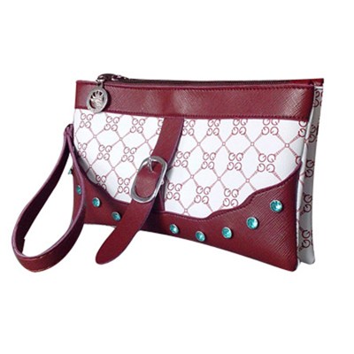 Printed PVC Leather Cosmetic Bag