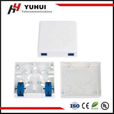 2 Port Fiber Optic Surface Box