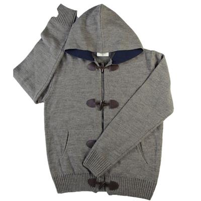 2015 fall good quality factory made hoody casual cardigan sweater