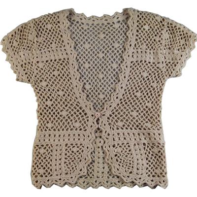 2016 spring summer cotton shawl hand-made crochet poncho vest sweater