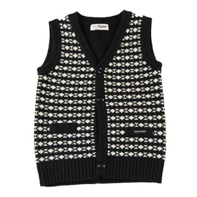 2016 fall winter wool jacquard vest welt pocket vest casual sweater