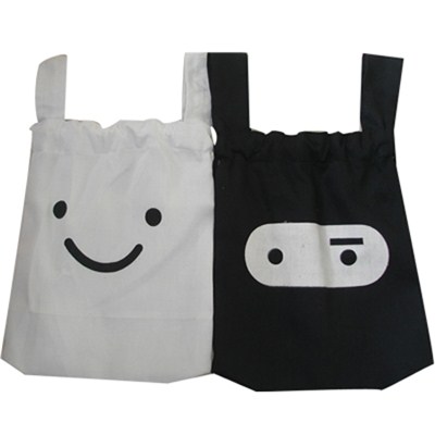 Lady With Smile Shopping Bag