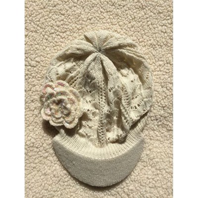 Crochet Women’s Knit Braided Beanie Cap Handmade
