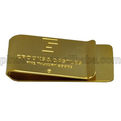 Gold Engraved Money Clips