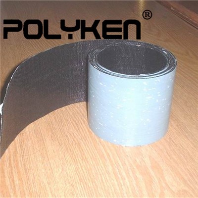 Cold Applied Waterproof Black Woven Polypropylene Pipe Wrap Tape