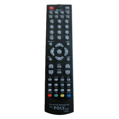 Universal Remote Tv Remote Control For Poly Lcd T-27c