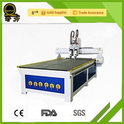 Nc Studio Control System Pneumatic Tool Changer 4.5KW Air Cooling Spindle 1325 Cnc Router Machine