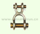 DOUBLE CLEVIS LINK Self Colored Or Zinc Plated