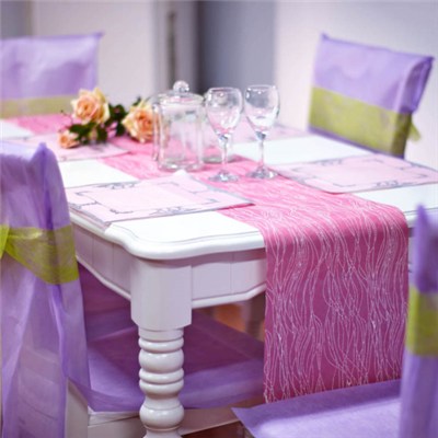 Nonwoven Table Runner And Decorations