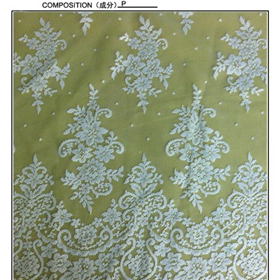 Plain Lace Fabric Wedding Dresses (W105160)