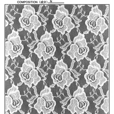 130cm Floral Design Lace Fabric (R559)