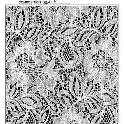 148CM Nylon Lace Fabric By The Yard (R697)