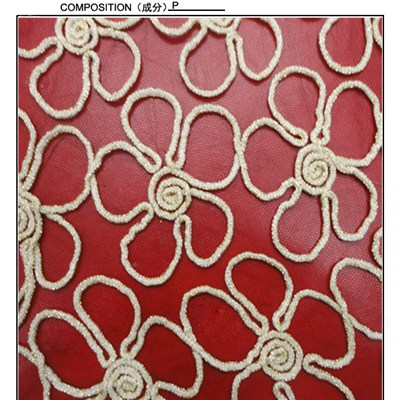 Chemical Lace Embroidery Fabric/wedding Embroidery Lace Fabric (S8006)