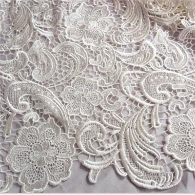 Latest African Water Soluble Lace Fabric (S8003)