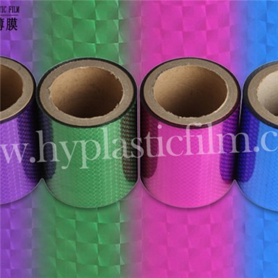 Colorful Appearance Holographic Thermal Laminating Film