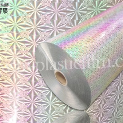 Silver Appearance Holographic Thermal Laminating Film