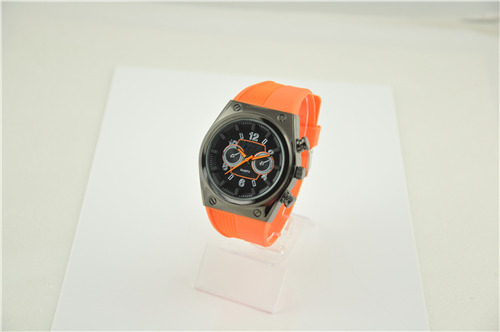 Men’s Plastic Watch with Extra Pushers