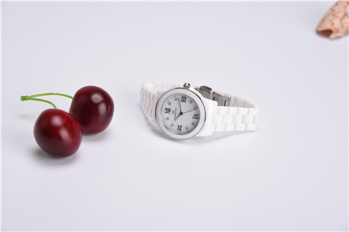 Unisex Ceramic Watch with MOP Dial