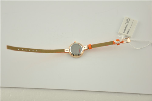 Two Tone Plastic Watch in Steel Bezel