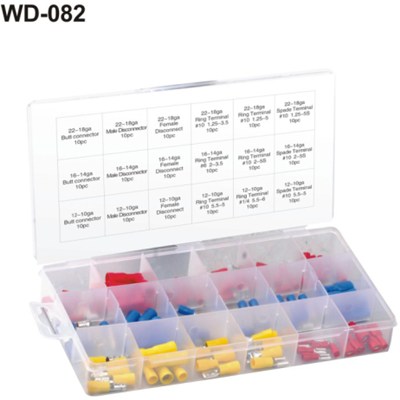 180PC WIRE TERMINAL ASSORTMENT