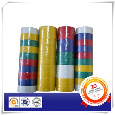 Matt Rubber Based Adhesive PVC Tape In Colors