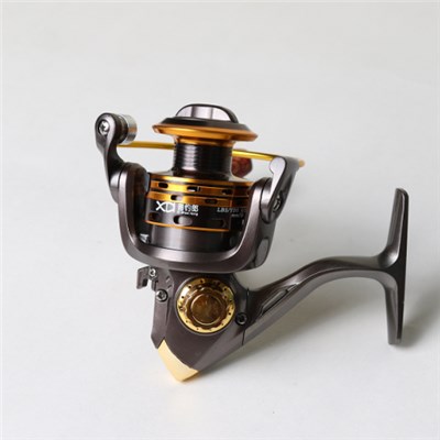 Instant Anti-reverse,Two Colors Aluminum Alloy Spool Spinning Fishing Reel