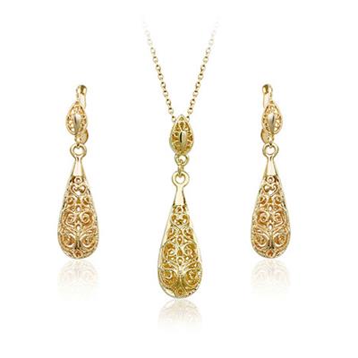 18k Gold Plated Jewelry Set
